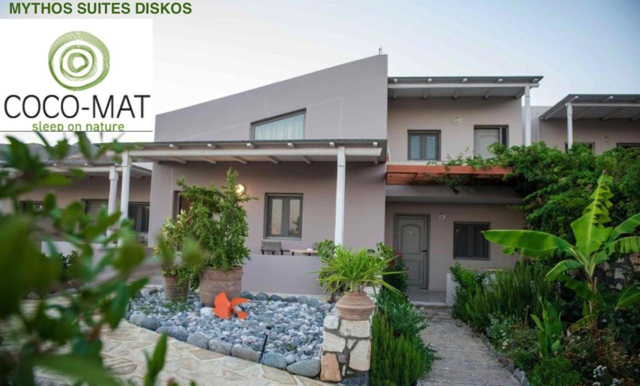 Mythos Suites Diskos Léndasz Kültér fotó